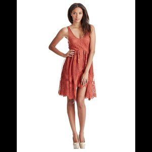 NWT FREE PEOPLE "Salinas" Foil Print Dress, sz 4